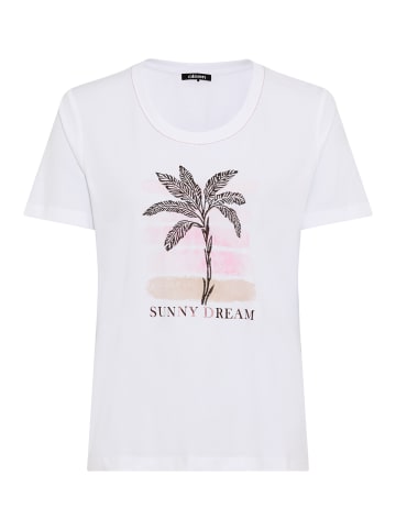 Olsen T-Shirt Hannah in weiß rosa