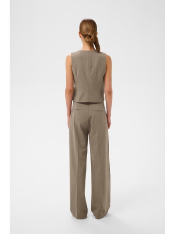 InWear Anzug HAISLYIW Gerade Passform in Sandy Grey Melange