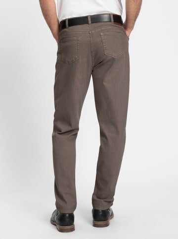WITT WEIDEN 5-Pocket-Hose in dunkeltaupe