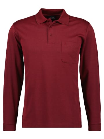 Ragman Polohemd in rot