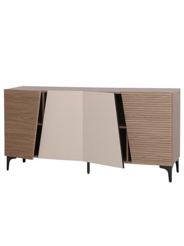 MCW Sideboard Q83, Nussbaum-Optik hell