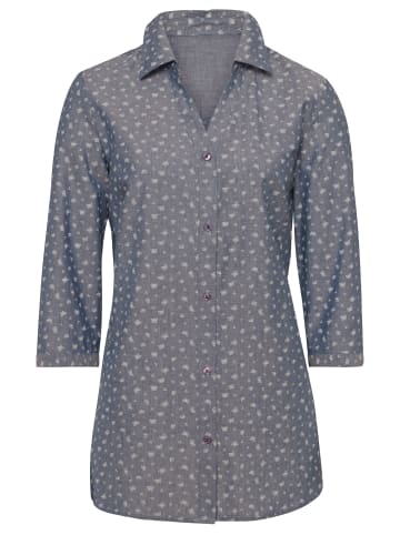 Sieh an! Jeansbluse in blue-bleached