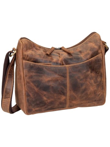 Greenburry Beuteltasche Vintage in Sattelbraun