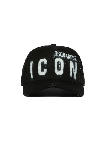 Dsquared2 ICON SPRAY Baseball Cap Schwarz Unisex
