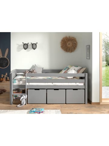 58 aufm Kessel KOJENBETT Karolina 208x83x105 aus Massivholz in Grau