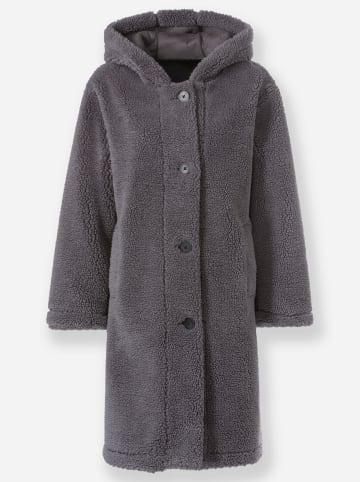 Heine Fleecemantel in anthrazit