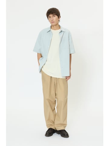 Matinique Kurzarmhemd MAfranjo Relaxed fit in Pearl Blue