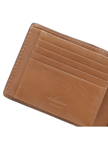 PICARD Toscana Geldbörse Leder 13 cm in camel