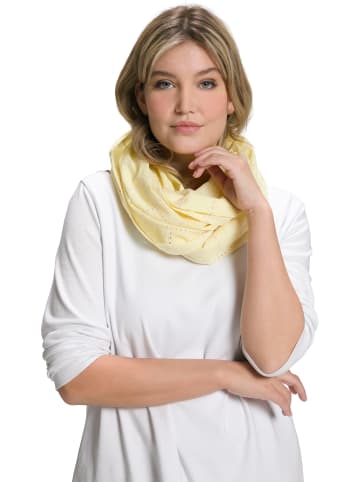 Ulla Popken Schal in blassgelb