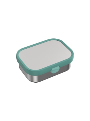 Mepal Edelstahl-Brotdose mit Gabel Campus in 18 x 13 cm in Cool Mint