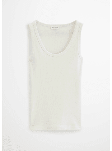 Marc O'Polo Tanktop Slim in Gray Silk