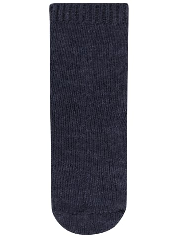 Sterntaler Socken Wolle in blau melange