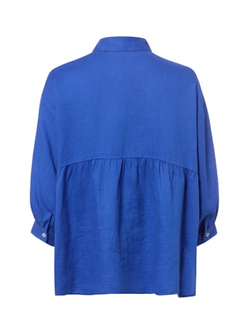 IPURI Bluse Francis in royal - 0005