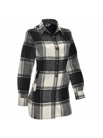 Maul Sport Flanellbluse Sanremo in Dunkelgrau