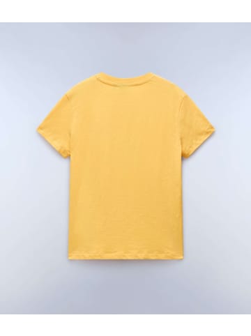 Napapijri T-Shirt "S-Eclair Logo Ss" in Schwarz