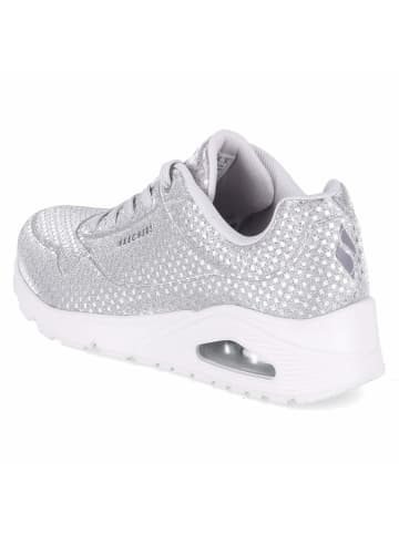 Skechers Schnürhalbschuh in silber/platin