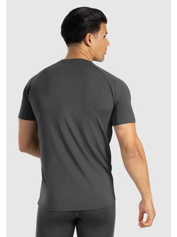 SMILODOX T-Shirt Zeyn in Anthrazit