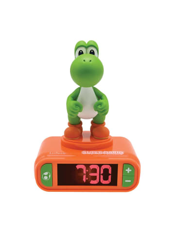LEXIBOOK® Yoshi 3D-Nachtlicht-Wecker mit Soundeffekten