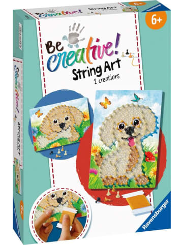 Ravensburger Kreativset BeCreative Fadenbilder mit Hunde, ab 6 Jahre