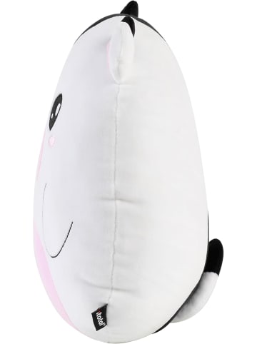 i-Total Dekokissen für Kinder/Wohnzimmer, Flauschiges Stoffkissen in Form Kuh