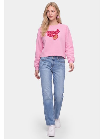 myMo Women Sweatshirt in Pink
