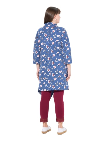 Ulla Popken Midikleid in helles segelblau