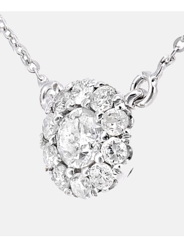 Diamant L'éternel Halskette aus 375 Weißgold mit Diamant