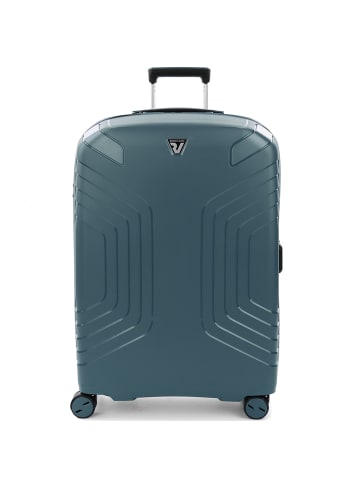 Roncato Ypsilon 4 Rollen Trolley 78 cm mit Dehnfalte in verde bottiglia