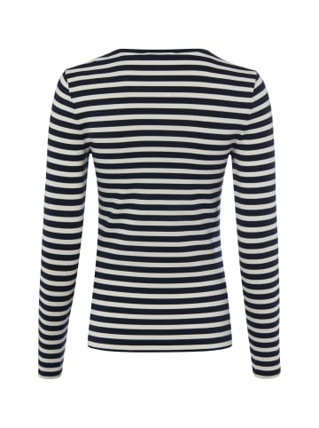 Gant Langarmshirt in marine ecru