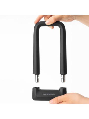 Rockbros RKS626-BK Bügelschloss Schwarz