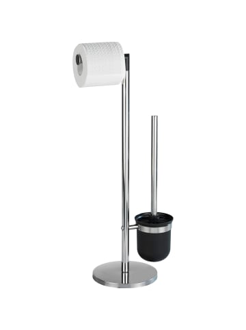 Wenko Stand WC-Garnitur schwarz