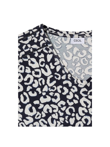 Cecil T-Shirt in urban dark blue
