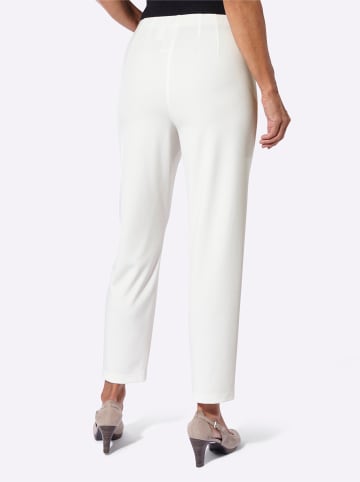 WITT WEIDEN Jersey-Hose in ecru