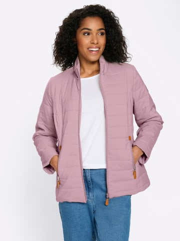Sieh an! Steppjacke in mauve
