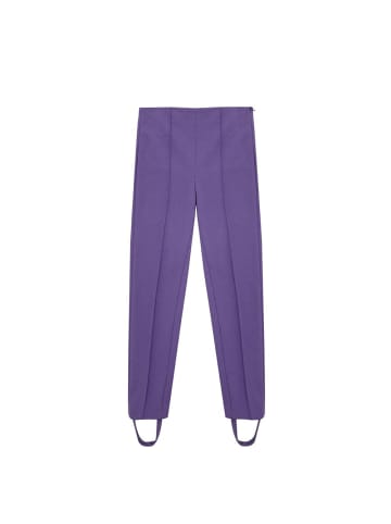 Lardini Lila Viskose Athletik Hose