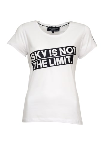 Roberto Geissini Sky is not the limit T-Shirt Weiß