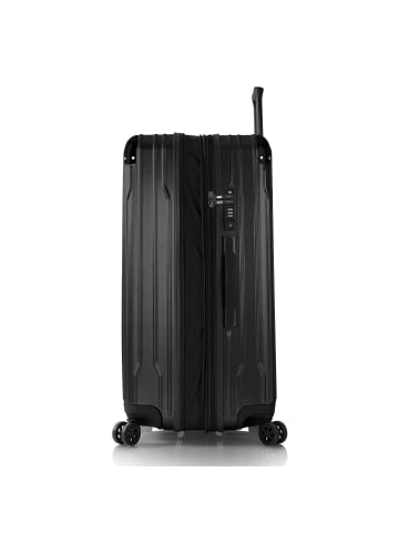Heys Xtrak 4 Rollen Trolley L 76 cm mit Dehnfalte in black