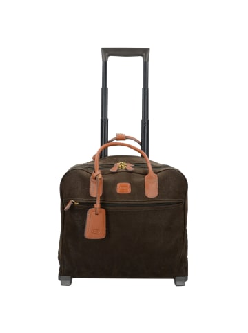BRIC`s Life - 2-Rollen Businesstrolley 41 cm in olive