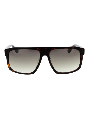 BMW Männer Sonnenbrille Quadratisch Braun