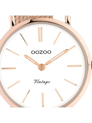 Oozoo Armbanduhr Oozoo Vintage Series roségold klein (ca. 28mm)