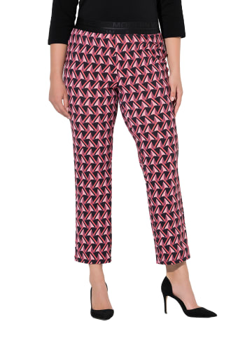 Ulla Popken Schlupfhose in graumagenta