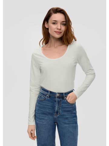 s.Oliver T-Shirt langarm in Creme