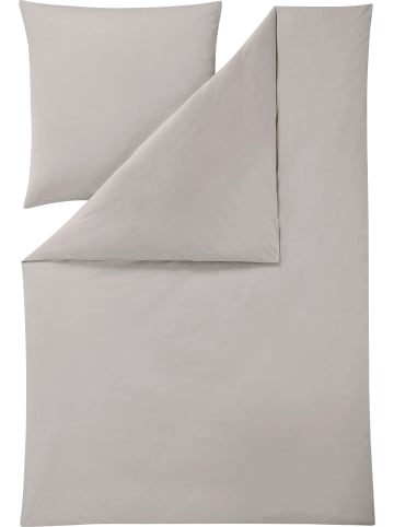 Estella Mako-Interlock-Jersey Bettwäsche in silber