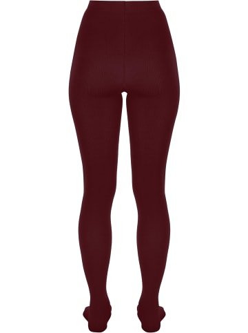 Normani Outdoor Sports Damen Merino Strupfhose Brienz in Rot