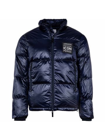 Armani Exchange Steppjacke in Dunkel Blau