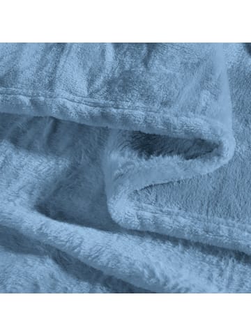 REDBEST Fleece, Microfaser Wohndecke 5er-Pack Amarillo in hellblau