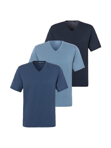 Copenhagen Studios T-Shirt in hellblau/ blau / navy