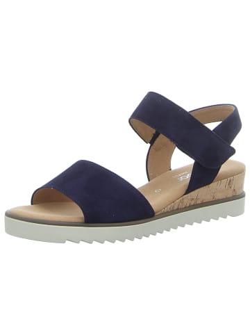 Gabor Keilsandalette in blau