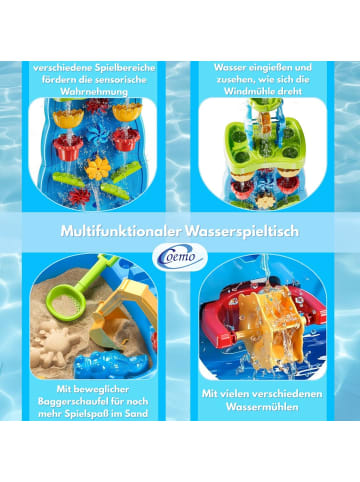 Coemo Wasserspieltisch TOJA Wasserfall in Blau