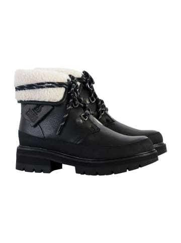 Clarks Lederstiefelette „Orlanna Turn“ Schwarz